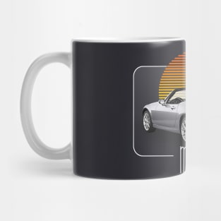 Mazda Miata  // Retro Classic Car Lover Design Mug